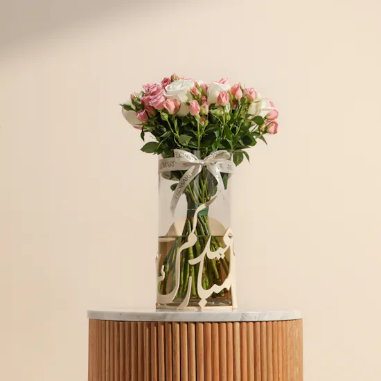 Royal Flowers Vase