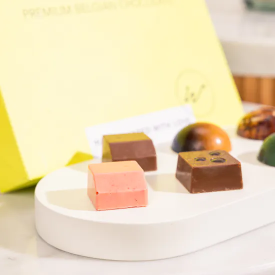 Wunder Chocolates | Get Well Soon Lilies