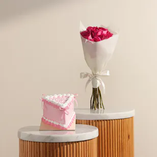 December Cake Happy Birthday Vintage Pink Cake | Delicate Celebration Flower Bouquet December Cake Happy Birthday Vintage Pink Cake | Delicate Celebration Flower Bouquet