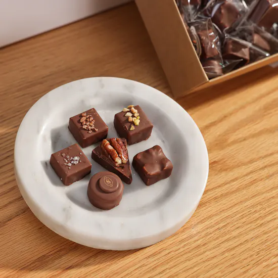 Soucolat Wrapped Chocolate Mix Box | Charming Flower Vase