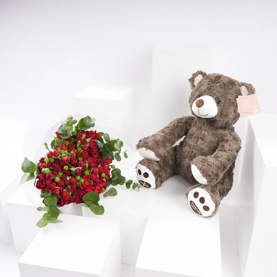 Brown Teddy Bear | Nectar of Roses 6