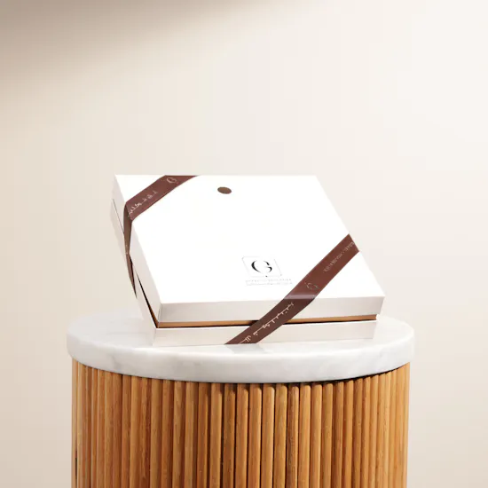 Ghazl Chocolatier Hazelnuts Chocolate Slabs Box