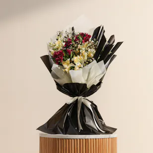 Ethereal Elegant Alstroemeria Bouquet