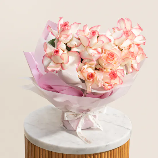 Dreamy Esperance Rose Bouquet | 10 Flowers