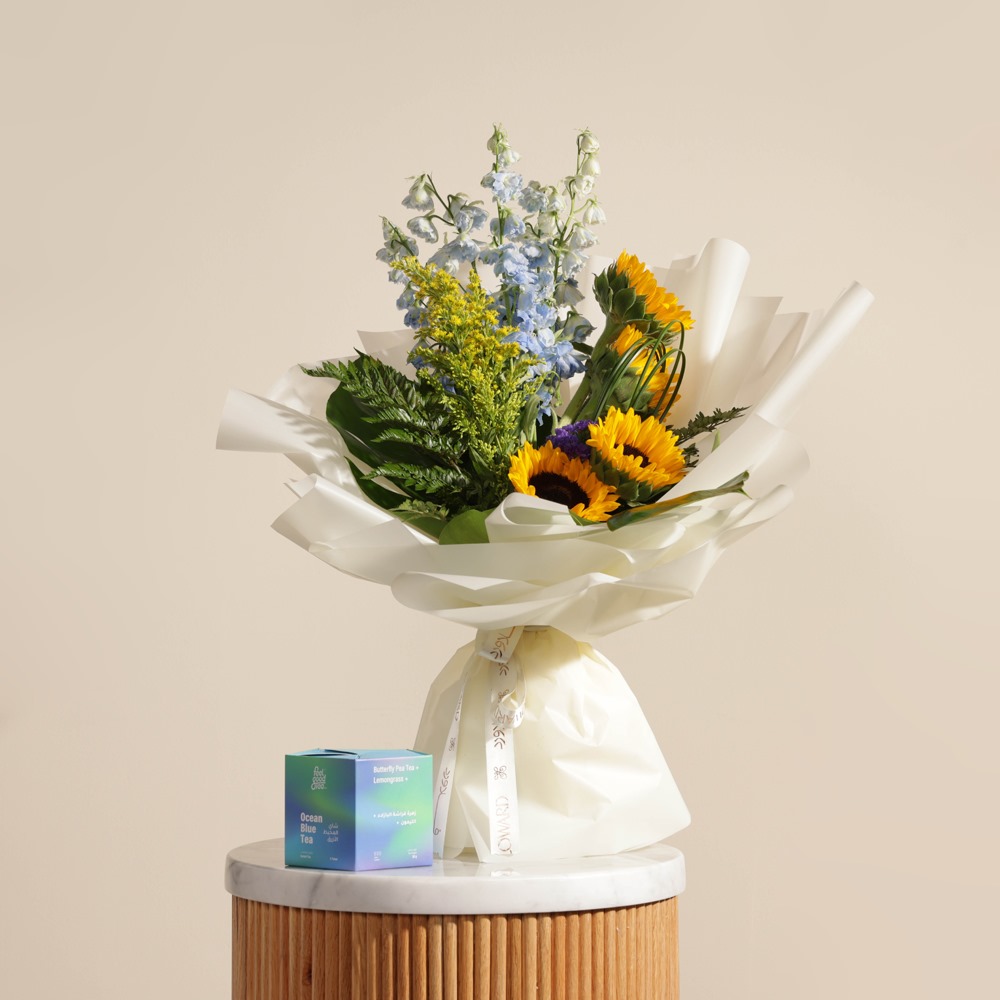 شاي اوشن بلو من فيل جود تي  | باقة  مشرقة 