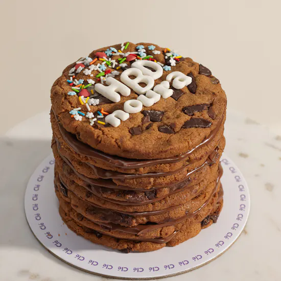 Cle Bakery Happy Birthday Customized Cookie Cake