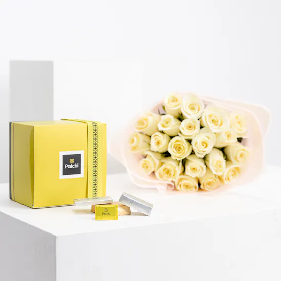 Patchi Chocolate Box 500g | White Bouquet