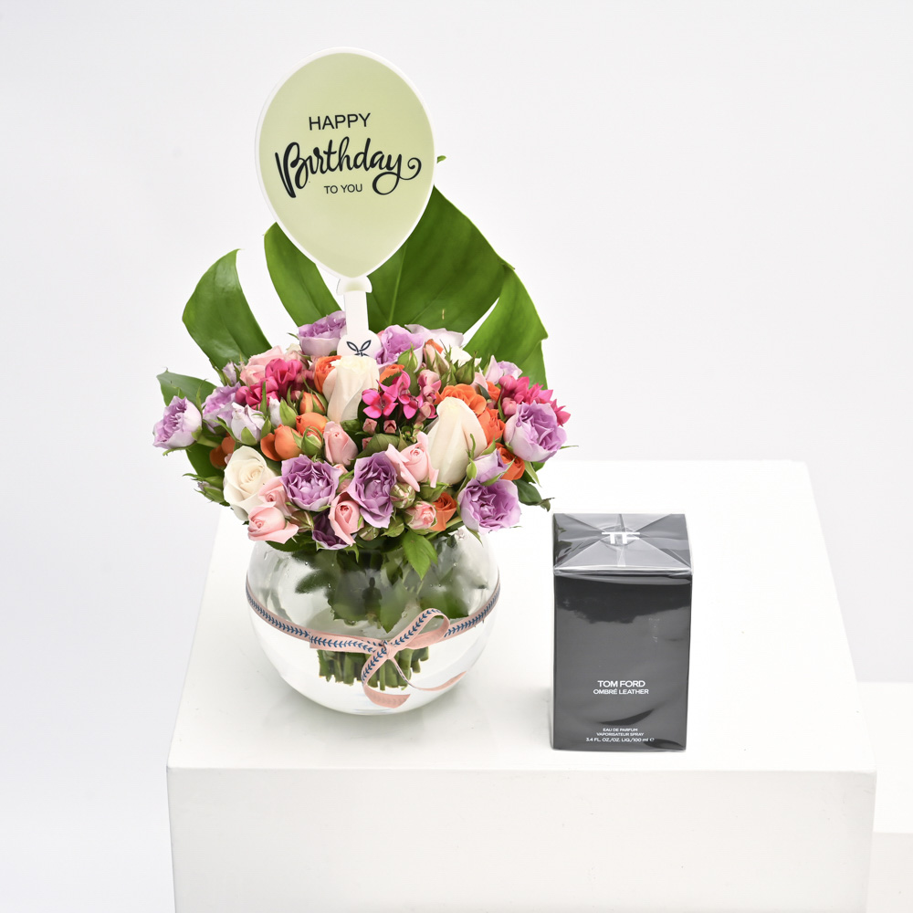 عطر اومبري ليذر من توم فورد | رقة عيد الميلاد