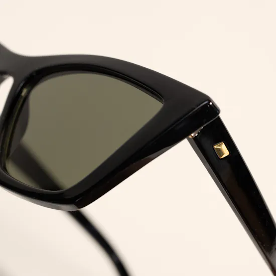 Le Specs Velodrome Cat Eye Black Women's Sunglasses