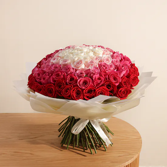 Elegant Roses Symphony Bouquet