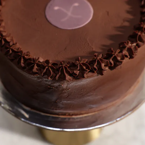 More Chocolate Sugar Free Small Vegan Chocolate Cake