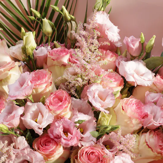 Pink Flowers Bouquet