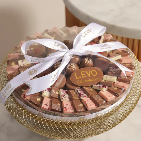 Levo Chocolates Box | Nature's Beauty Flower Vase