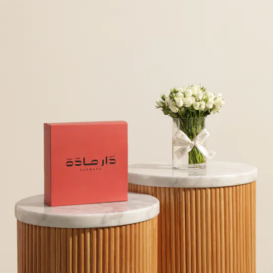 Darmada Arabic Ceramic Coffee Set | Pride of Our Roots Flower Vase