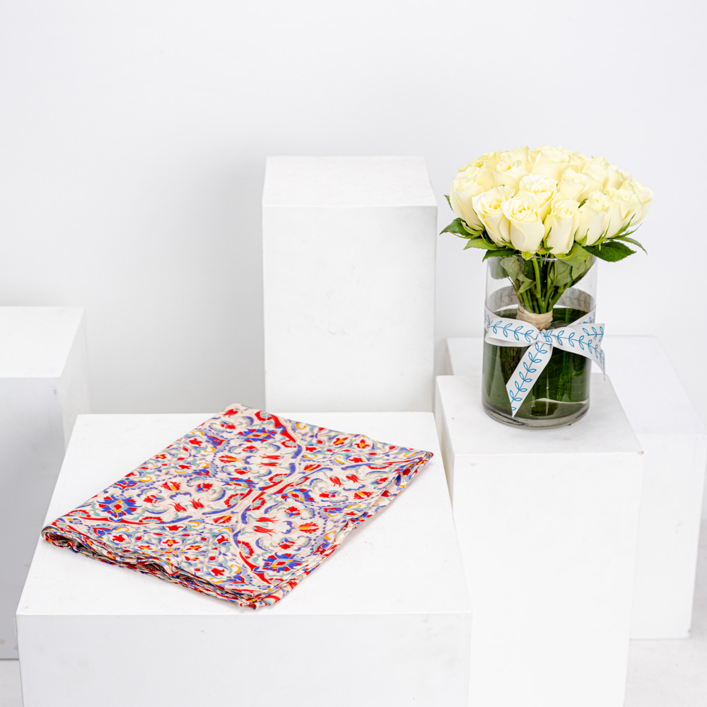 Jude Noor Scarf | Stunning Rose