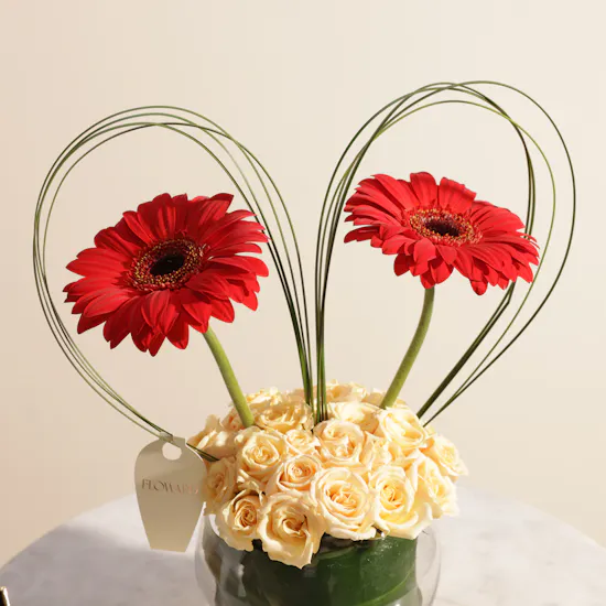 Bostani Thank You Chocolates Box | Serene Flower Vase