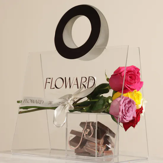 Floward Sweet Dream Roses Bag