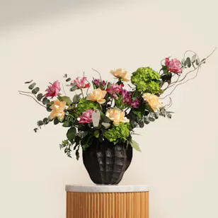 Soft Serenade Flowers Vase