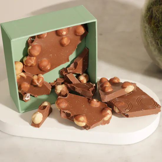 Sweetzerland Sweet Rocks Hazelnut Milk Chocolate Box | Attractive Flowers