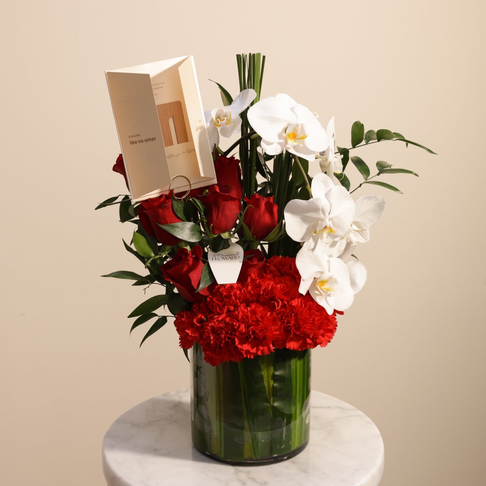 قسيمة إقامة رومانسية لشخصين من بوزاوي | روعة الزهور