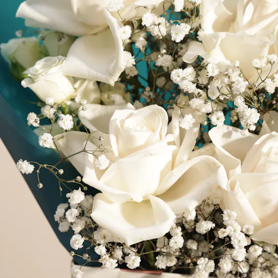 Floward Blue Bowtie Cake | Charming Elegance Bouquet