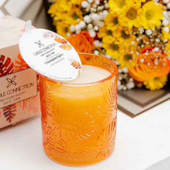 Candle Connection Cinnamon Spice Candle | Flowers