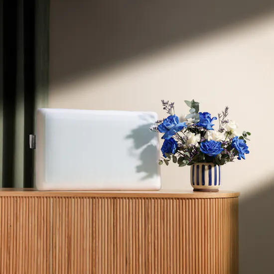 Matnaflex Medical Pillow | Aesthetic Touch Flowers Vase