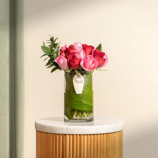 Elegant Roses Vase