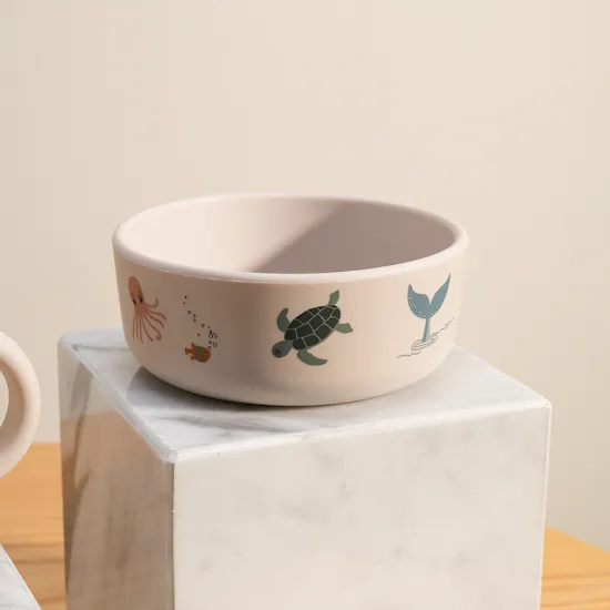 Peek A Boo Liewood Ryle Sea Creatures Baby Tableware Set