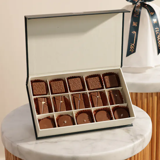 Floward Luxurious Chocolate Small Box | Where Pride Feels Personal Flower Bouquet