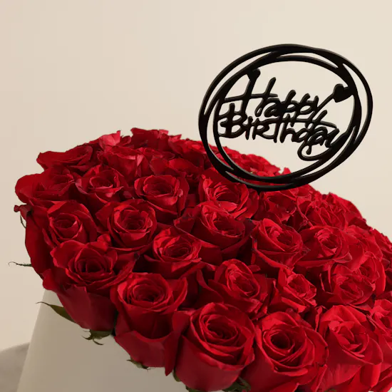 Wondergifts Happy Birthday Gift Voucher | Stunning Flower Box