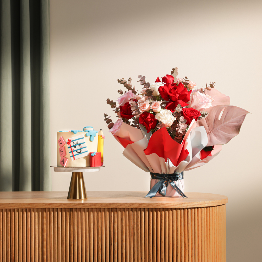 Floward Back to School Cake | Radiant Flowers