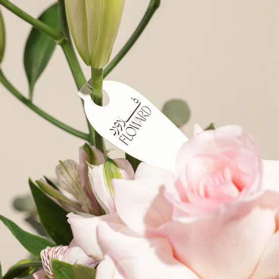 Soft Serenity Flowers Vase by September Studio