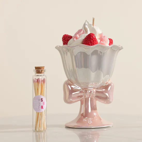 Done By SHK Ice Cream Candle