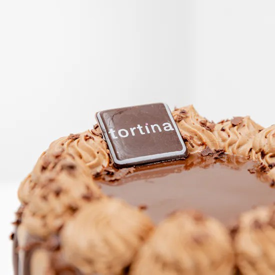 Tortina Mini Fudge cake | Happy Birthday Vase
