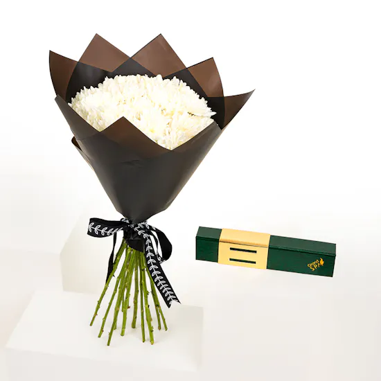 Grand Spa 40 OMR Voucher | White Chrysanths