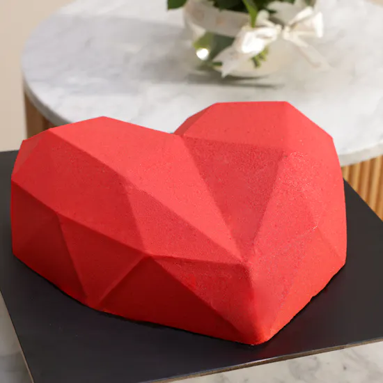 Dinara Kasko Red Cake | I Love You Flowers
