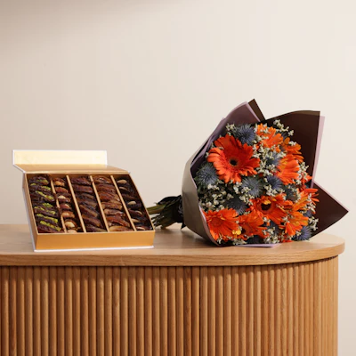 صندوق تمر محشو من بتيل | باقة الجربارة صندوق تمر محشو من بتيل | باقة الجربارة