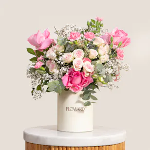 Melody of Rosy Days Flower Box