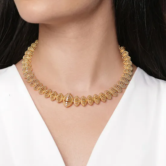 Lynyer Ravi Nova Gold-Plated Necklace
