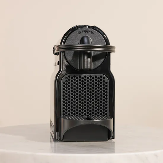 Nespresso Inissia Black Coffee Machine with Capsules