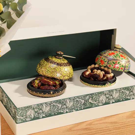 Bonbonniere Assorted Nut-Stuffed Dates Gift Set | Quite Flowers