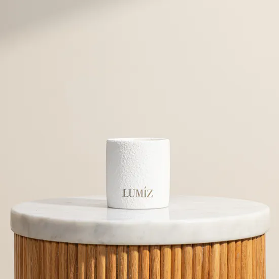 Lumiz Candles Artisanal Pottery Candle | 550 g