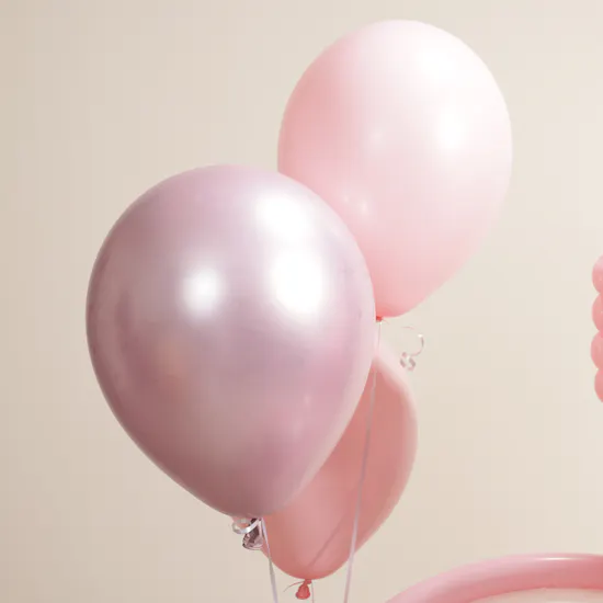 Balloonizer Welcome Baby Girl Balloons Set