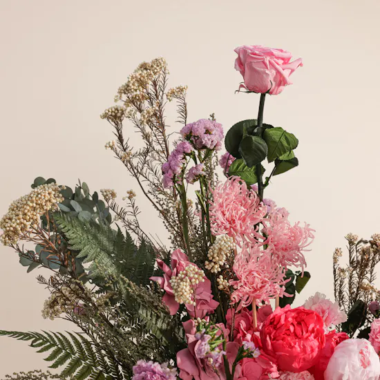 Artistic Preserved Flowers Box