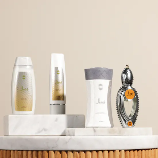 Ajmal Wisal Unisex Gift Set | Exquisite Cheerful Flower