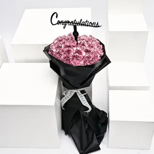 35 carnation bouquet | graduation collection 