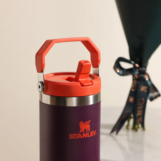 Stanley Straw Tumbler | Crystal Flowers Bouquet