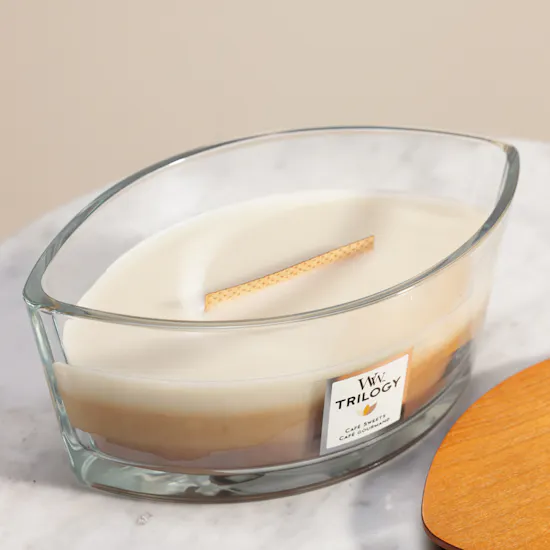 WoodWick Café Sweets Ellipse Trilogy Candle | 453 g