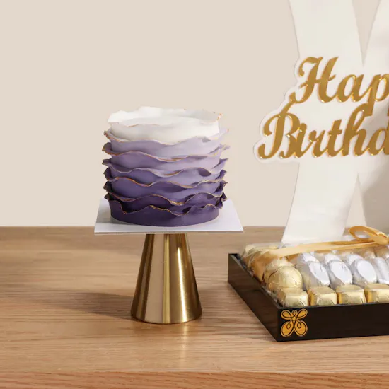 Floward Birthday Chocolates and Cake | Glamorous Flowers